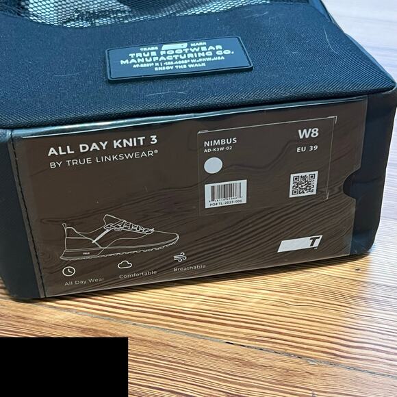 Women's All Day Knit 3 Gray Shoes - Picture 6 of 7